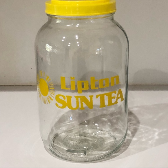 Lipton Kitchen Vintage Lipton Sun Tea Glass Gallon Jar Poshmark